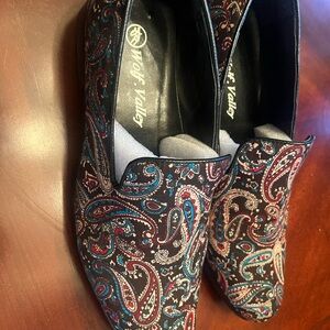 Paisley Men's Loafers - Multicolor